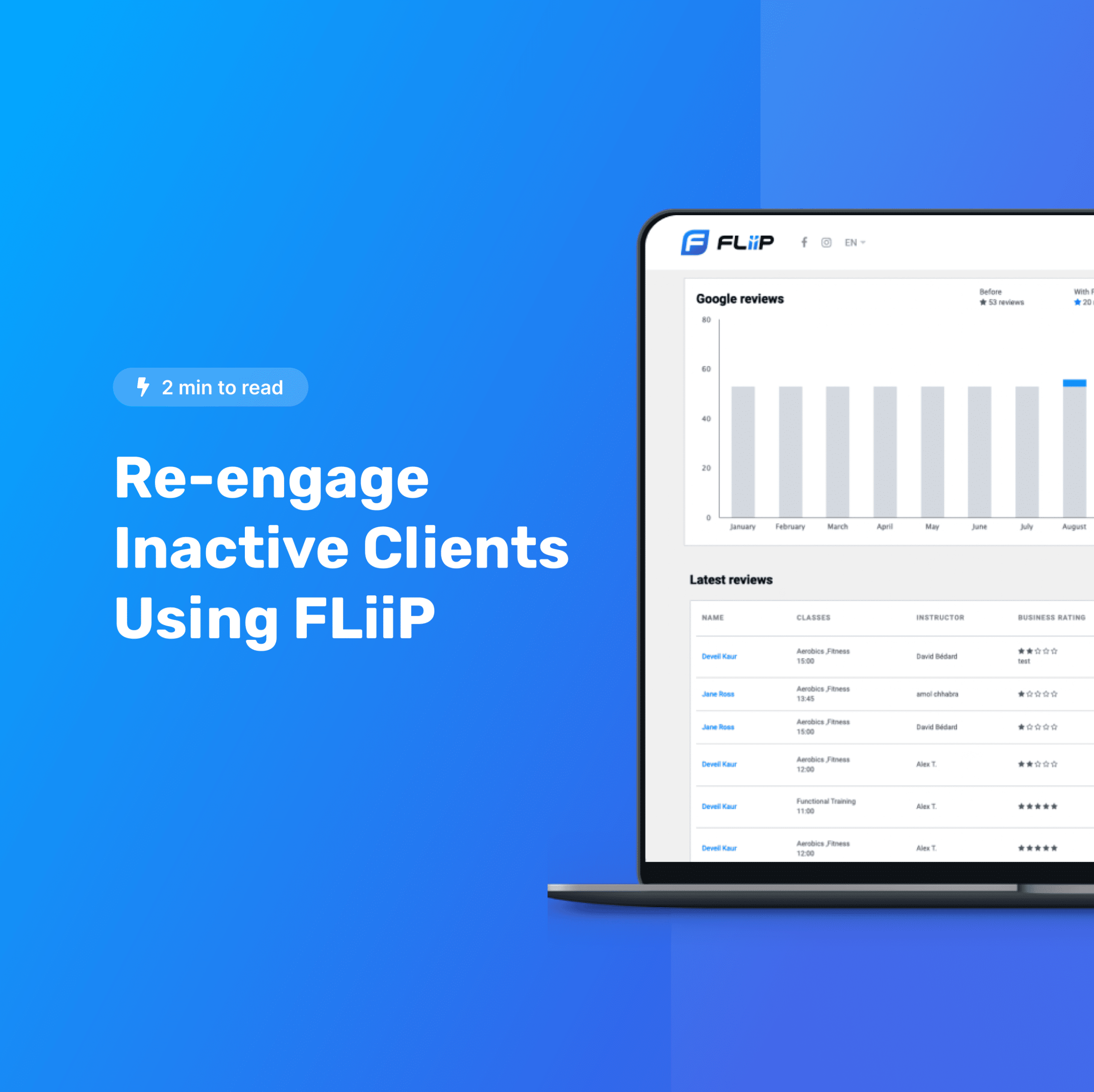 Re-engage Inactive Clients Using FLiiP