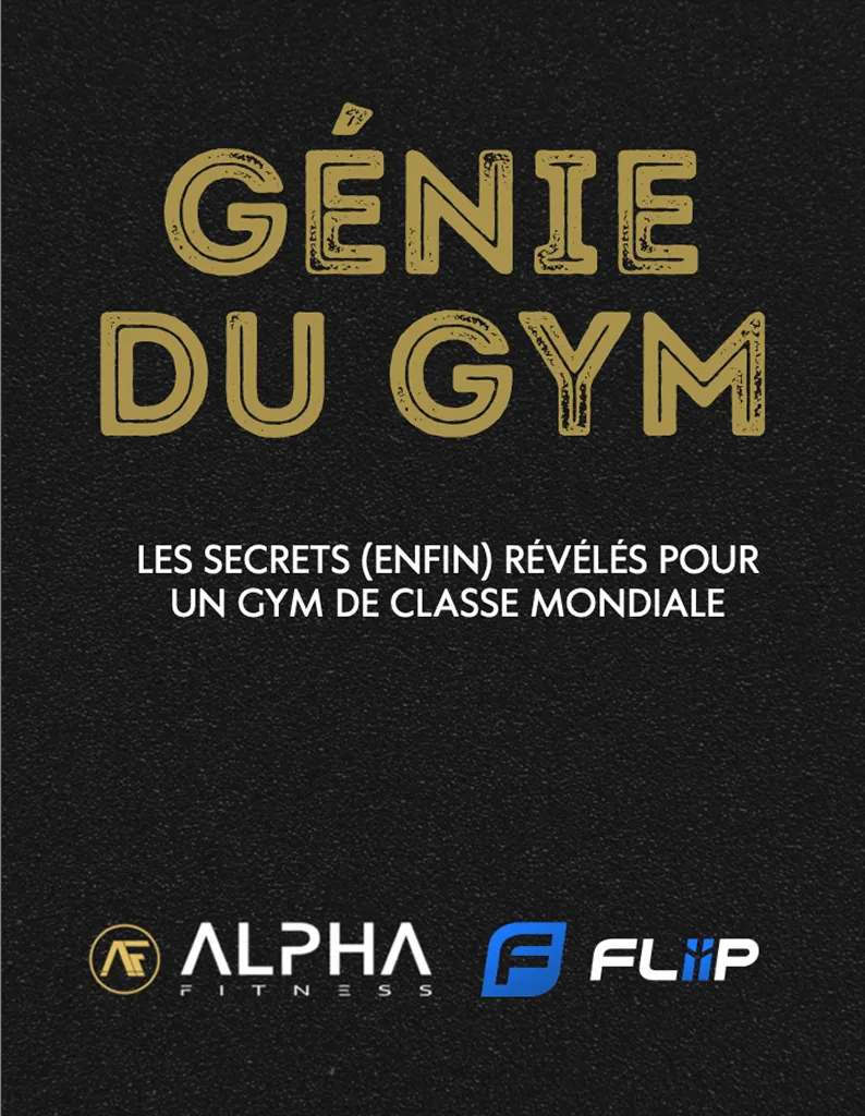 Couverture du guide Génie du gym sur la conception d'un gym de classe mondiale