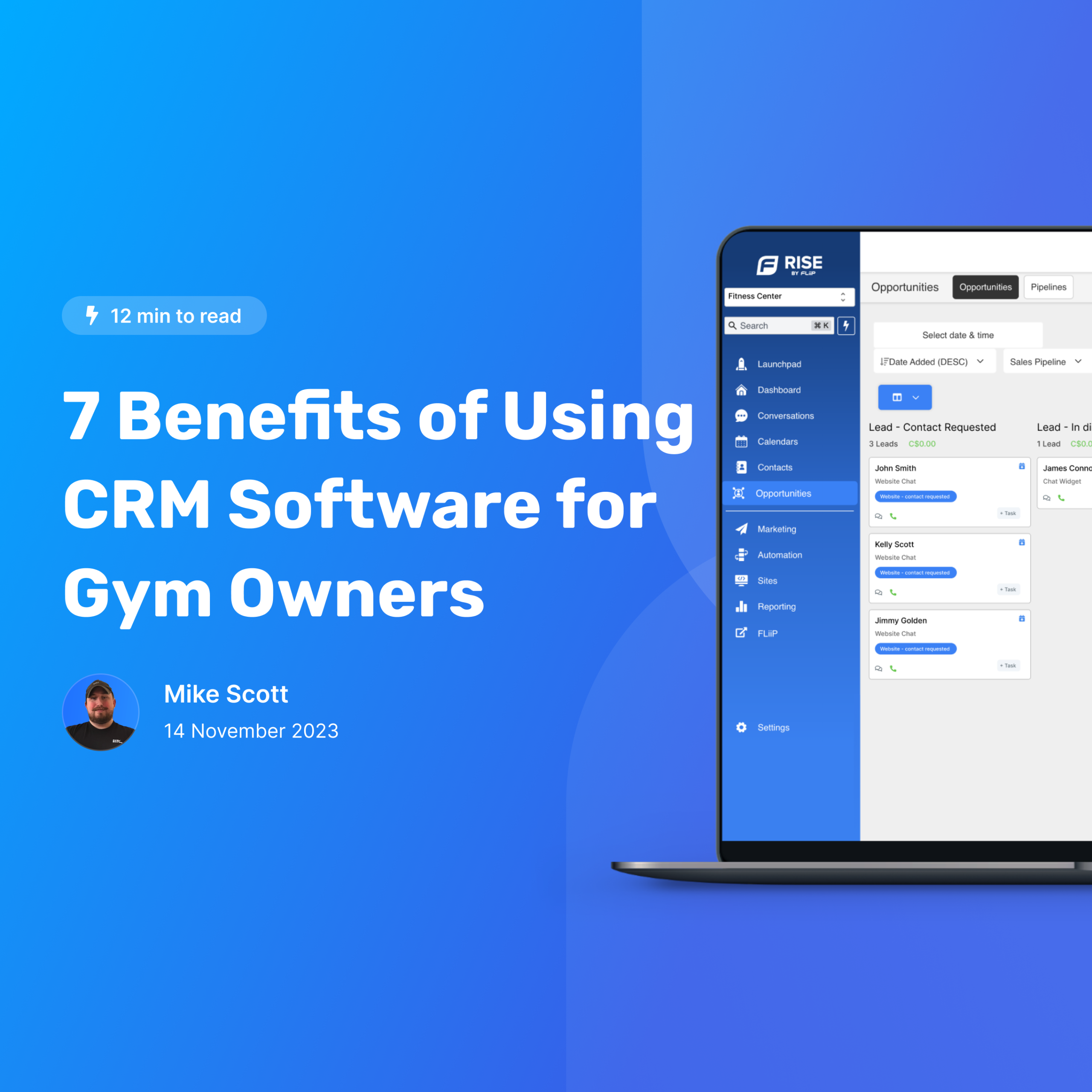 7 Benefits of Using CRM Software for Gym Owners